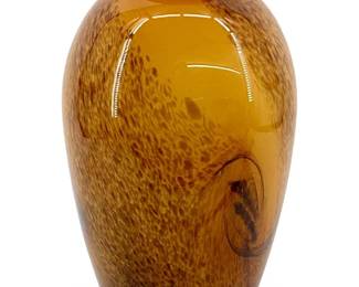 Murano Style Art Glass Vase