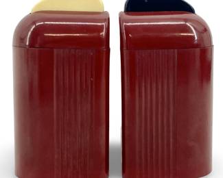 Mid Century Modern Salt and Pepper Shakers