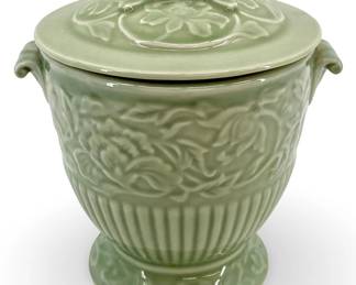 Andrea by Sadek “Chopsticks" Celadon Jar