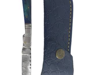 Custom Forged MHS Cutlery Folding Knife