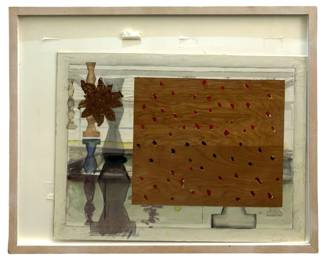 Signed Hans Hokanson Abstract Watercolor