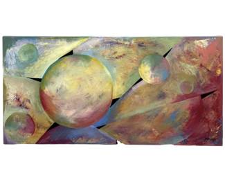 Domingo Domingo Abstract Acrylic on Canvas