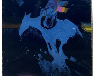 Signed Veloy Vigil “Night Echo" Silkscreen Litho