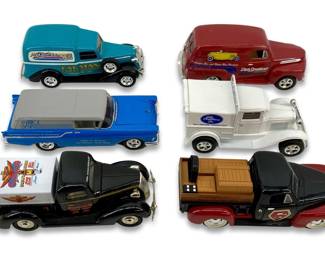 6pc Limited Edition Liberty Classics Diecast Cars