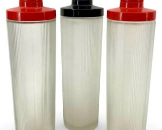 3pc Edwin Fuerst Art Deco Cocktail Shakers