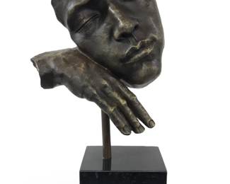 Salvador Dali The Sleeper Bronze Sculpture