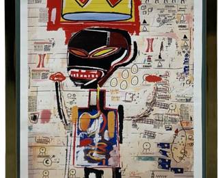 Jean-Michel Basquiat Abstract Serigraph