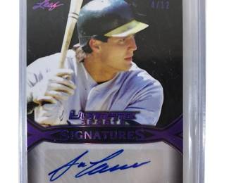 2019 Leaf Jose Canseco Autographed Baseball Card