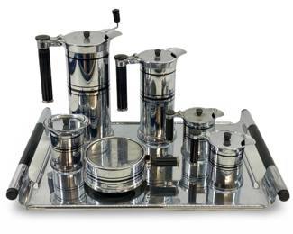6pc Rare 1930’s Art Deco Sunbeam Coffee Set
