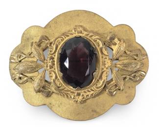 Impressive Antique Art Nouveau Brooch