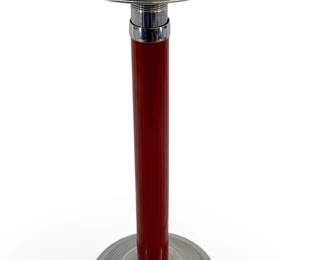 Art Deco Metal Ashtray Cocktail Stand