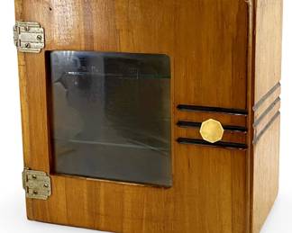 Art Deco Medicine Wall Cabinet Sterilizer