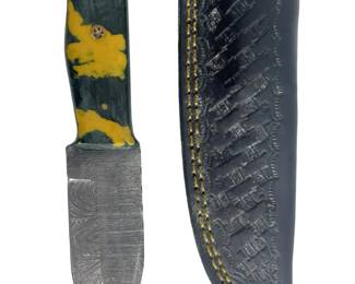 Custom Damascus MHS Cutlery EDC Knife