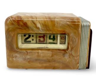 Vintage Numechron 1955 Electric Mantel Clock