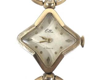 Vintage Ellis 17 Jewel 10K Gold R.G.R Bezel