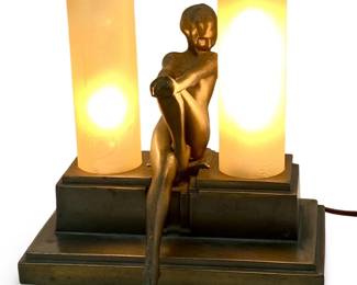 Frankart Art Deco Table Lamp