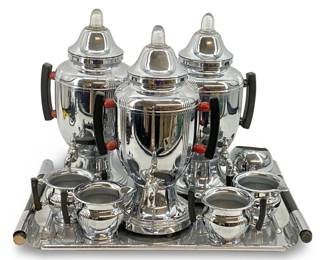 Vintage Farberware Art Deco Coffee Serving Set
