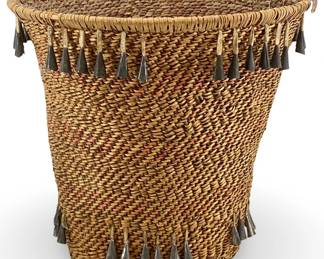 Apache Hand Woven Basket