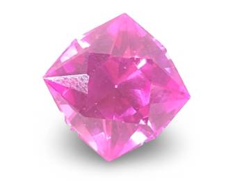 22Kt Lab Created Princess Cut Loose Ruby Gemstone