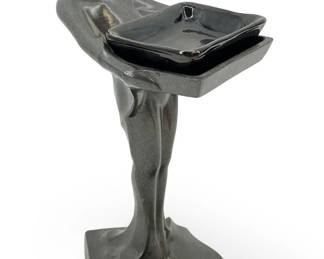 Vintage Frankart Metal Art Deco Ashtray