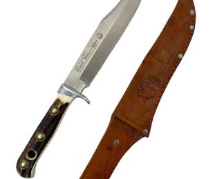 Original Puma Bowie Knife and Sheath