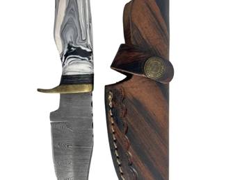 Custom Damascus MHS Cutlery EDC Knife