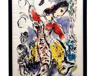 Marc Chagall “The Dance" Lithograph