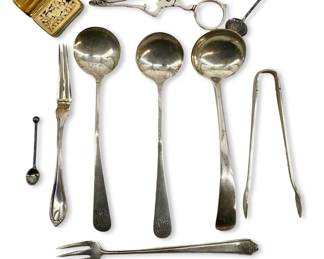 Vintage Assorted Group of Sterling Silver Articles