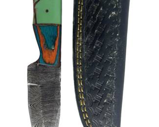 Custom Damascus MHS Cutlery EDC Knife