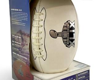 XLIX Autographed Wilson Super Bowl Football