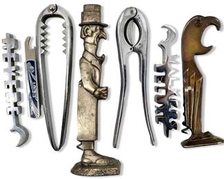 7pc Vintage Chase Bottle Openers