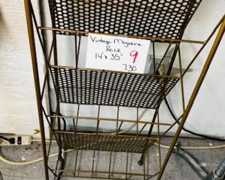 Vintage Magazine Rack