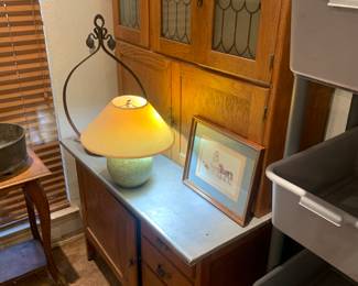 Hoosier kitchen cabinet