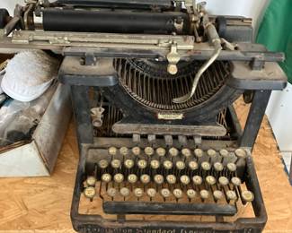 Antique Remington typewriter
