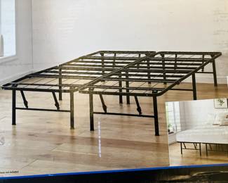 Queen size platform bed