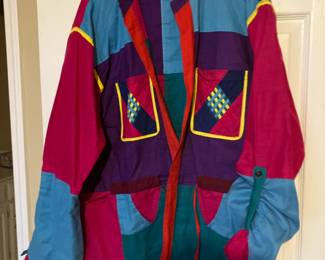 Reversible jacket from Nepal