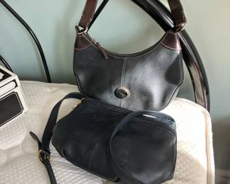 Stone Mountain & Dooney Bourke leather handbags