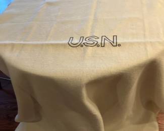 U.S. Navy wool blanket