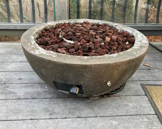 Bond Red Ember Mesa 28" gas fire bowl