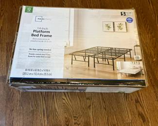 NIB platform bed frame