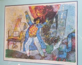 Orig. Litho by Theo Tobiasse