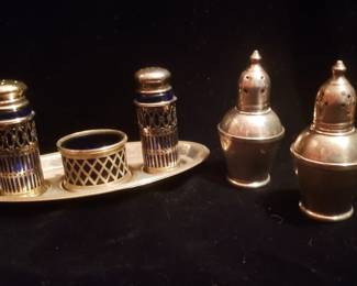 Silverplate & Sterling Pieces from the Estate of Jimmy Stewart, purchased from Bonhams Auction.