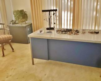 1970's Metal Desk