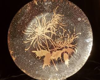 Dorothy Thorpe Gold-Decorated Charger