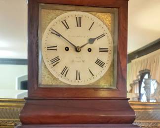 Antique German Chiming Mantle Clock by John Tritschler, 1847 - 1872