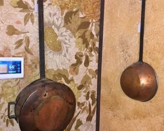 More Antique Copper Ladle / Warmers