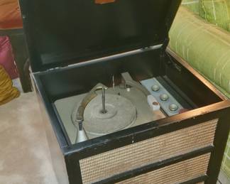 Super-Cool RCA Victor Turntable / Speaker, ca. 1955