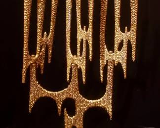 Mid-Century Brutalist Menorah