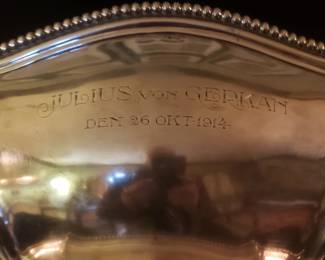 Engraving on Center Bowl
