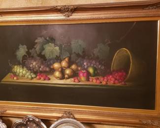 Large Orig. Still Life Oil Painting